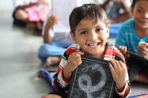 boy smiling