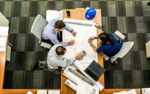 Business meeting for moving your company HQ 