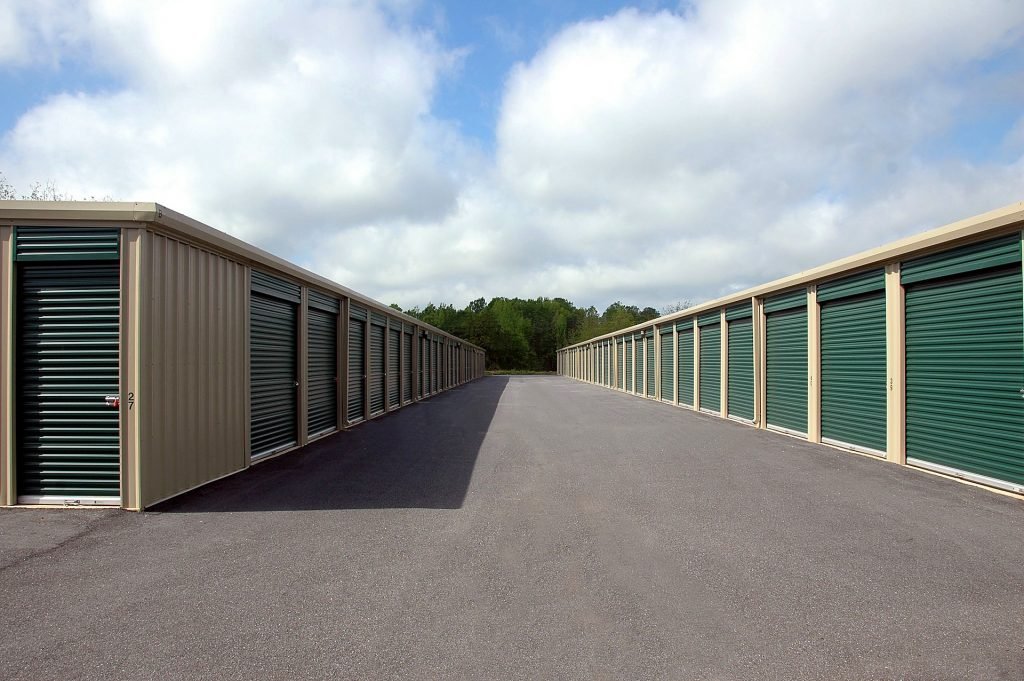 A storage facility.