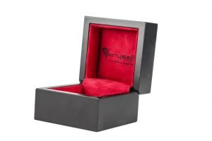 A box padded with sponge used to pack family heirlooms