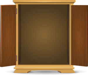 An empty closet