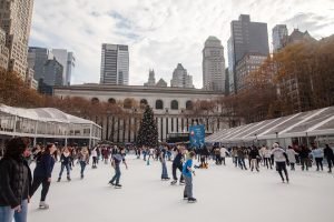 Ice skating