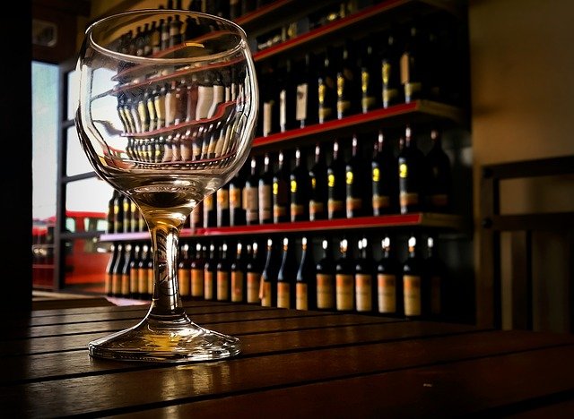 A wine cellar.