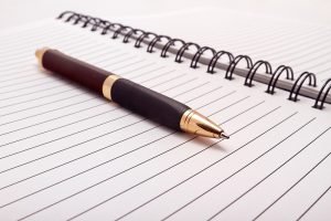 A neat pen and paper