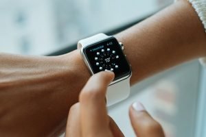 A person looking at a watch