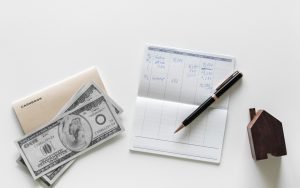 money on the table