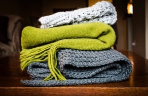 clothes neatly folded