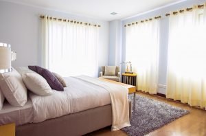 A small bedroom.