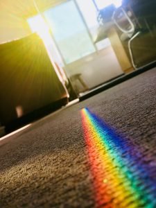 rainbow rug