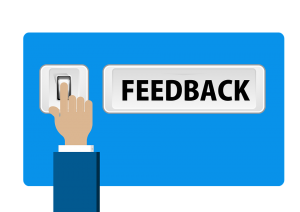 a small representation of feedback