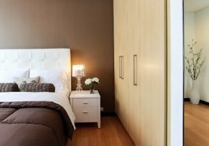 Furnished bedroom
